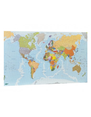 Mapa mural faibo planisferio...