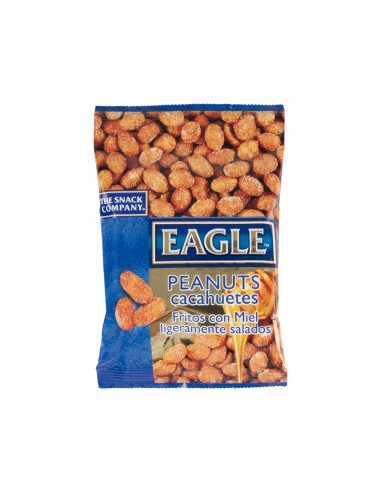 Cacauets fregits amb mel eagle snacks...