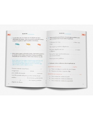 Quadern rubio competència lectora 5...