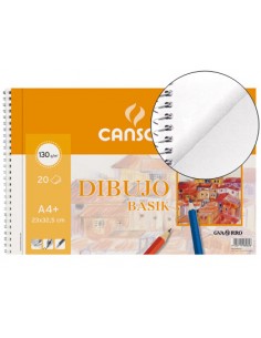 Bloc dibujo basik din a4+...