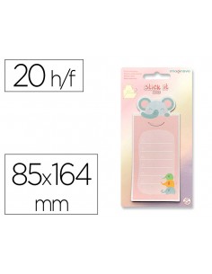 Bloc notas adhesivas...