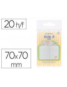 Bloc notas adhesivas...