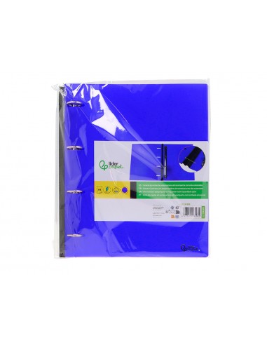 Carpeta liderpapel 4 anillas redondas...