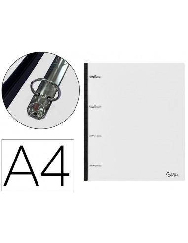 Carpeta liderpapel 4 anillas redondas...