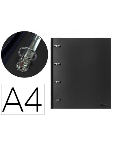 Carpeta liderpapel 4 anillas redondas...